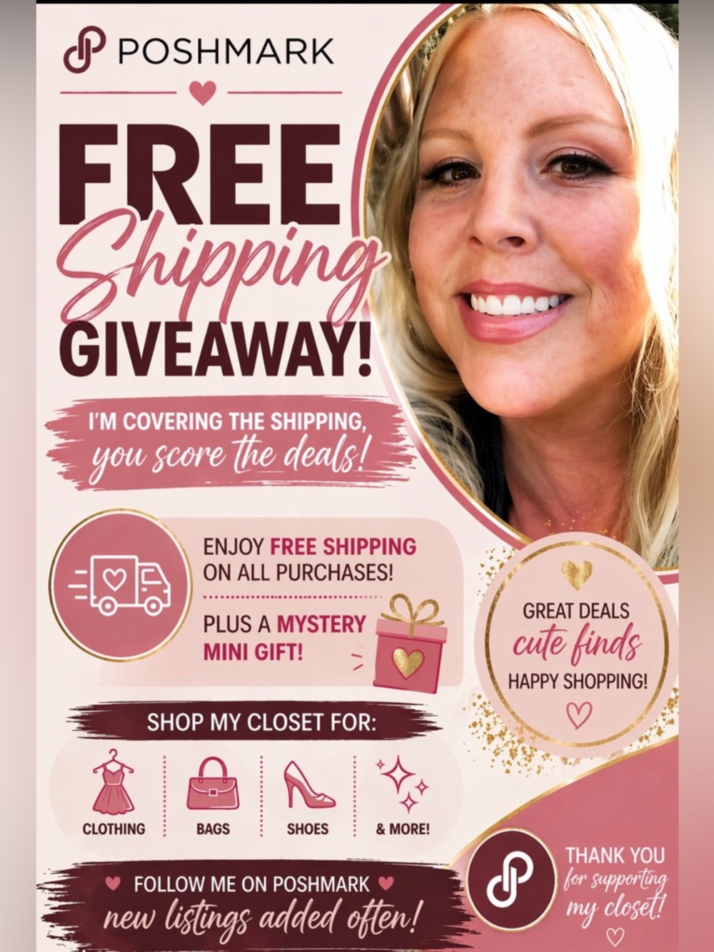 GIVEAWAY + FREE SHIPPING!!! @lillycolette - Picture 2 of 7